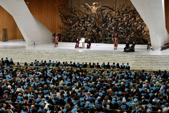 Roma - Udienza del papa con Confartigianato