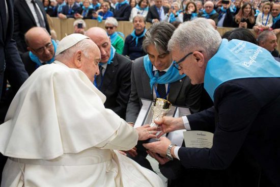 Roma - Udienza del papa con Confartigianato