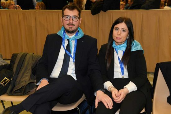 Roma - Udienza del papa con Confartigianato - Il presidente di Confartigianato Lazio e Confartigianato Viterbo, Michael Del Moro