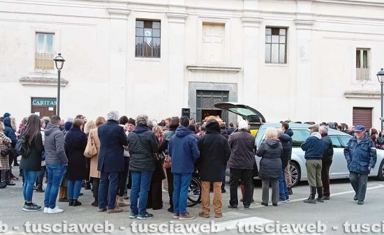 Manziana - I funerali di Paolo Pasqualini