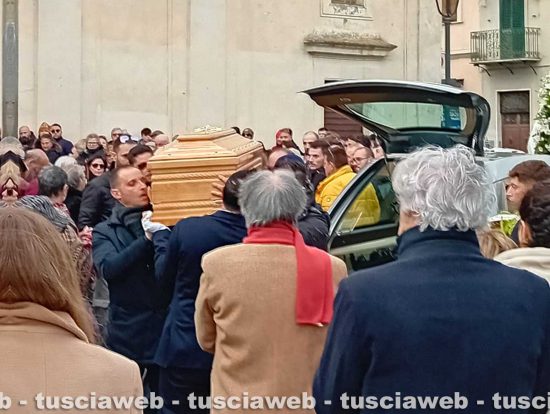 Manziana - I funerali di Paolo Pasqualini