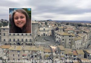Bassano Romano - Lutto per la morte di Letizia Maggi (nel riquadro)