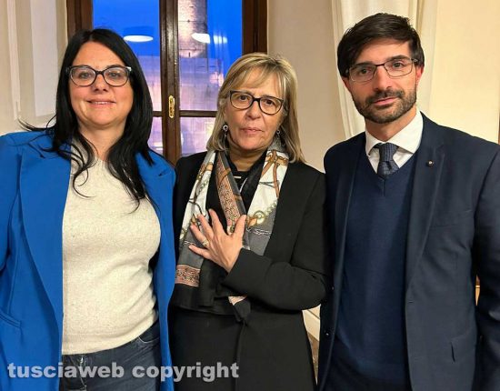 Emanuela Mari, Manuela Rinaldi e Daniele Sabatini