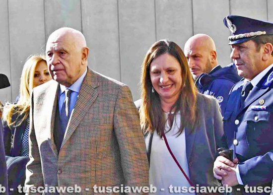 Civitavecchia - Il ministro Nordio e la direttrice del carcere Bravetti