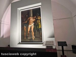 Viterbo - Museo dei Portici - La Flagellazione di Sebastiano Del Piombo