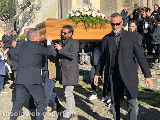 Viterbo - I funerali di Alessandro Milioni