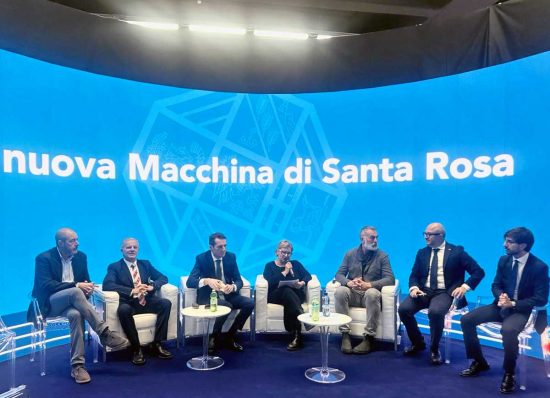 Milano - Bit - La presentazione della nuova Macchina di Santa Rosa