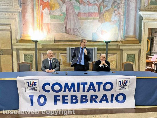 Viterbo - Iniziativa in sala regia del Comitato 10 febbraio
