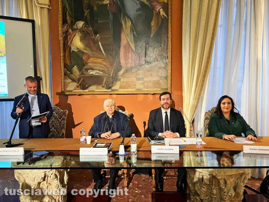 Viterbo - Don Emanuele Germani, Orazio Francesco Piazza, Andrea Iacomini, Wanda Cherubini