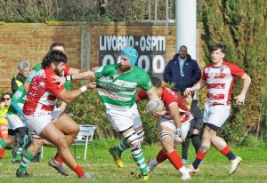 Il Rugby Civitavecchia contro il Livorno
