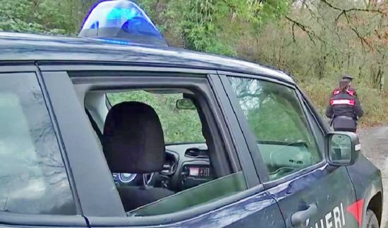 Manziana - I carabinieri nel parco dove è morto Paolo Pasqualini
