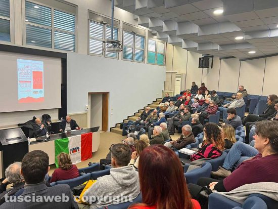 Viterbo - Unitus - La presentazione del libro "Antifascisti adesso… perché non è ancora finita"