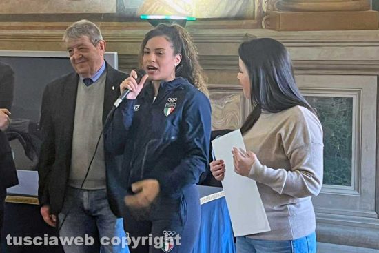 Sport - La consegna dell'attestato a Melissa Gemini