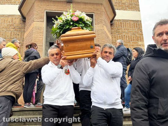Viterbo - I funerali di Giovanna Bonucci