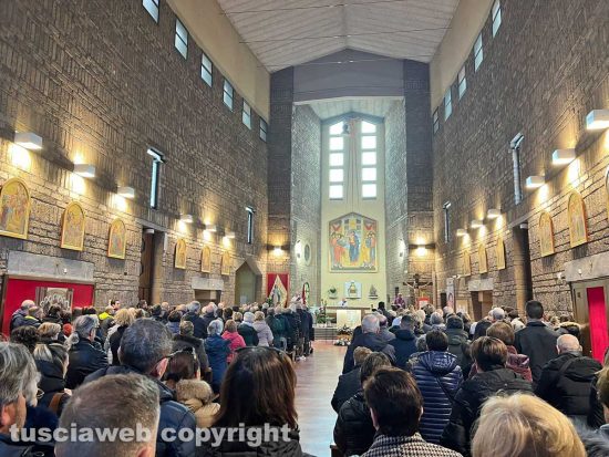 Viterbo - I funerali di Giovanna Bonucci