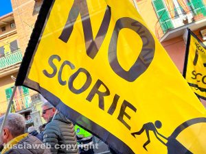 No al deposito di scorie nucleari