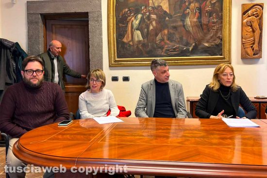Da sinistra Gianpaolo Serone, Marina Micozzi, Giuseppe Romagnoli e Margherita Eichberg