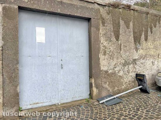 Viterbo - L’area pedonale di piazza della Trinità