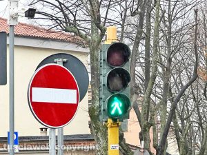 Viterbo - Il semaforo del Pilastro