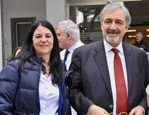 Mari e Rocca all'ospedale di Civitavecchia