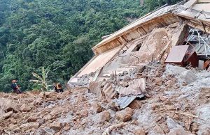 Frana nelle Filippine