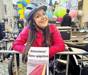 Viterbo - La sindaca Chiara Frontini