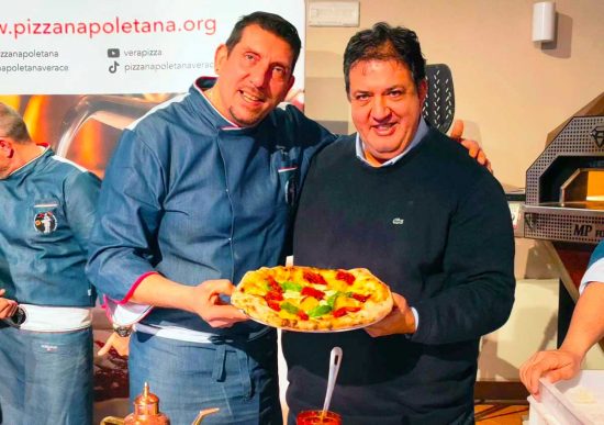 Il pizzaiolo vetrallese Giuseppe Cravero