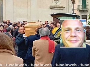 Manziana - I funerali di Paolo Pasqualini