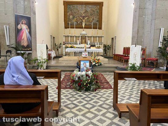 Viterbo - I funerali di Elvis Chima Nwankwo 