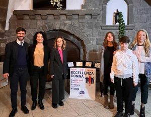 Viterbo - Eccellenza donna: il premio a Mariella Gentile, Stefania Mancini, Angelica Bettini e Ivana Crispoldi