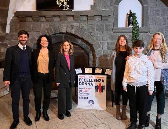 Viterbo - Eccellenza donna: il premio a Mariella Gentile, Stefania Mancini, Angelica Bettini e Ivana Crispoldi