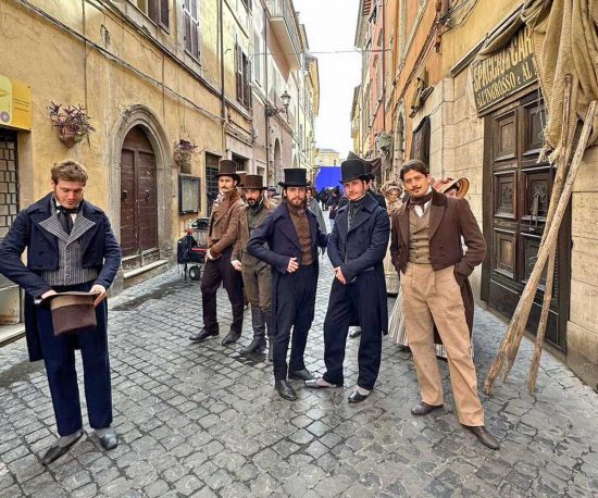 Civita Castellana - Il set della fiction su Giacomo Leopardi