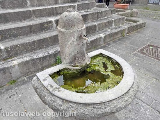 Viterbo - Il degrado di Fontana grande
