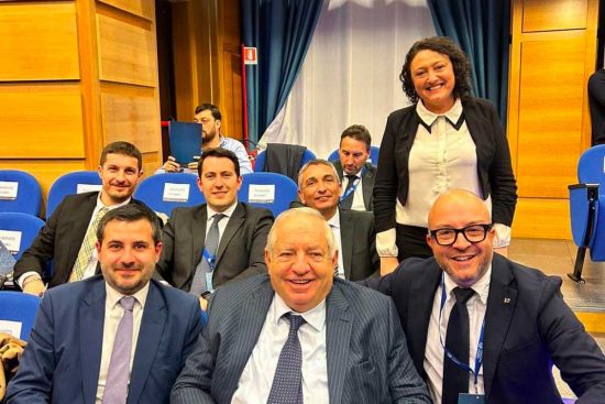 Matteo Amori, Luca Profili, Giuseppe Ciucci, Valentina Paterna, Luca Giampieri, Piero Camilli e Mauro Rotelli