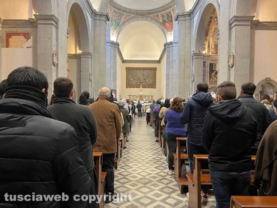 Viterbo - I funerali di Elvis Chima Nwankwo 