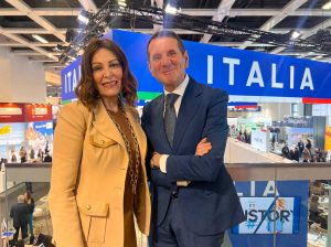 La ministra Daniela Santanché e Sandro Pappalardo