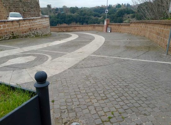 Civita Castellana - Alcune zone della città dove verranno installati nuovi cestini per l'immondizia