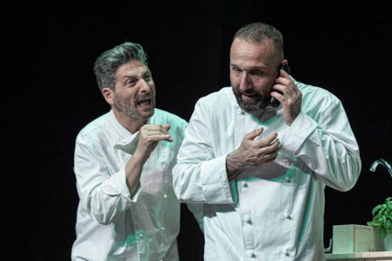 Lo spettacolo "Diavoli in cucina"