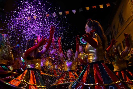 Uno scatto del Carnevale di Ronciglione - Foto di Enrico Barbini