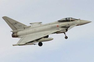 Un caccia italiano Eurofighter