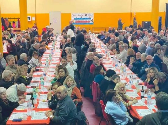 Viterbo - La cena di beneficenza dell'associazione La Rosa