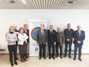 Roma - Area 14 Lazio del distretto Italia del Panathlon international, l'incontro tra il governatore Cesare Sagrestani e i presidenti dei club