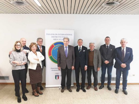 Roma - Area 14 Lazio del distretto Italia del Panathlon international, l'incontro tra il governatore Cesare Sagrestani e i presidenti dei club