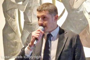Il sindaco di Sutri Matteo Amori