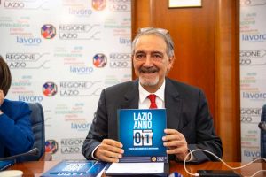 Francesco Rocca - Conferenza stampa un anno d'amministrazione regionale