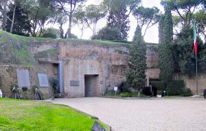 Roma - L'entrata delle Fosse Ardeatine