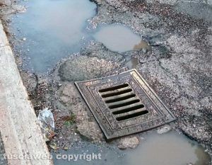 Viterbo - Crateri in via Monfalcone