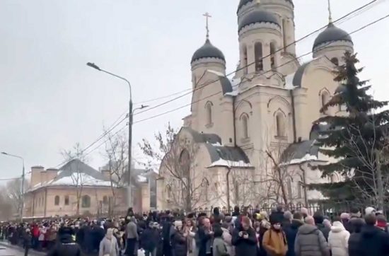 Mosca - Il funerale di Alexei Navalny