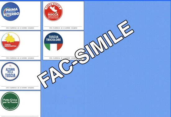 Elezioni provinciali - La scheda elettorale