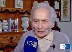 La nonnina 103enne Giuseppina Molinari